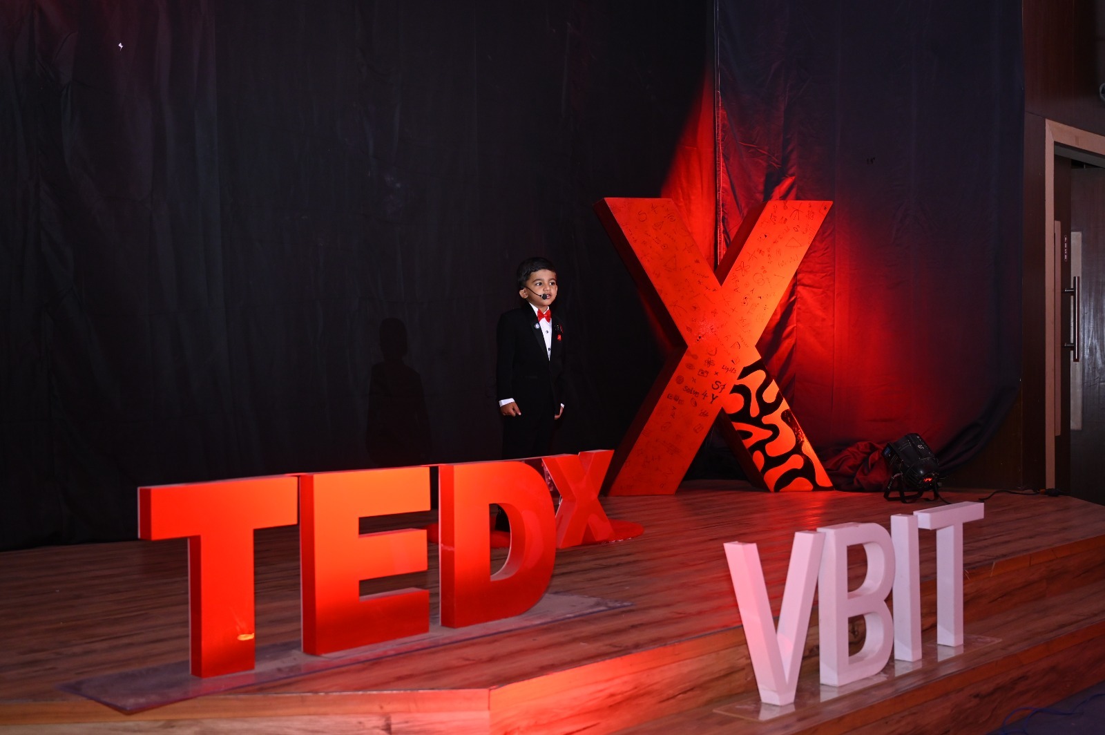 Shabd Shaurya, 4-Year-Old from Pune, Becomes World’s Youngest TEDx Speaker at TEDxVBIT Event in Hyderabad